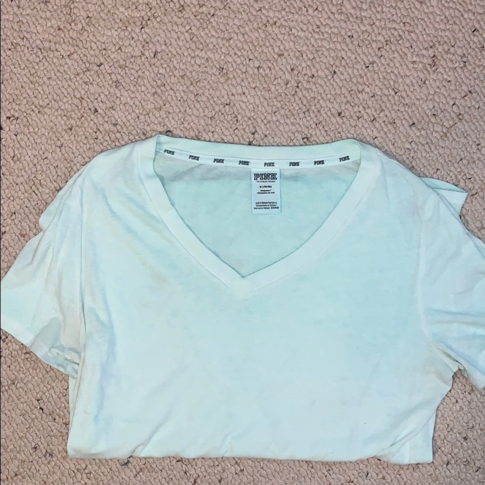 Women’s Pink V-Neck Tee